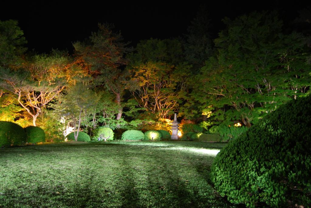ホテル 那須温泉 山楽 那須町 エクステリア 写真