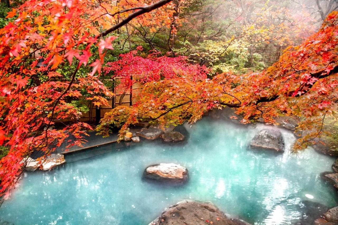 ホテル 那須温泉 山楽 那須町 エクステリア 写真